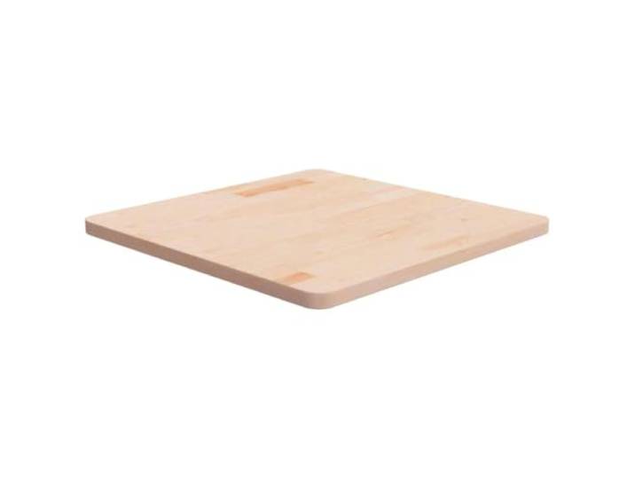 HEFZGDB Massivholz Eichen Tischplatte Quadratisch 60x60x2,5 cm Unbehandelt Rustikales Design für Couchtisch Beistelltisch Bartisch Naturbelassene Oberfläche Langlebige Möbelplatte