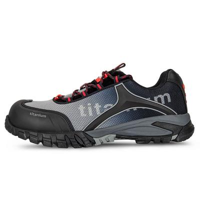 Sicherheitshalbschuh Größe 45 Titanium S1P Anti-Rutsch VITO