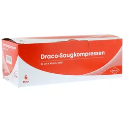 Saugkompressen Steril 20x40 cm Draco 5 St