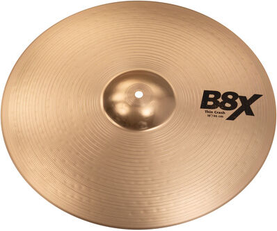 "Sabian 18"" B8X Thin Crash "