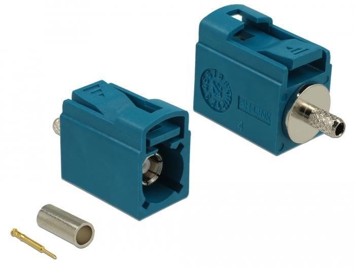 Delock 89709 FAKRA Z connector blauw