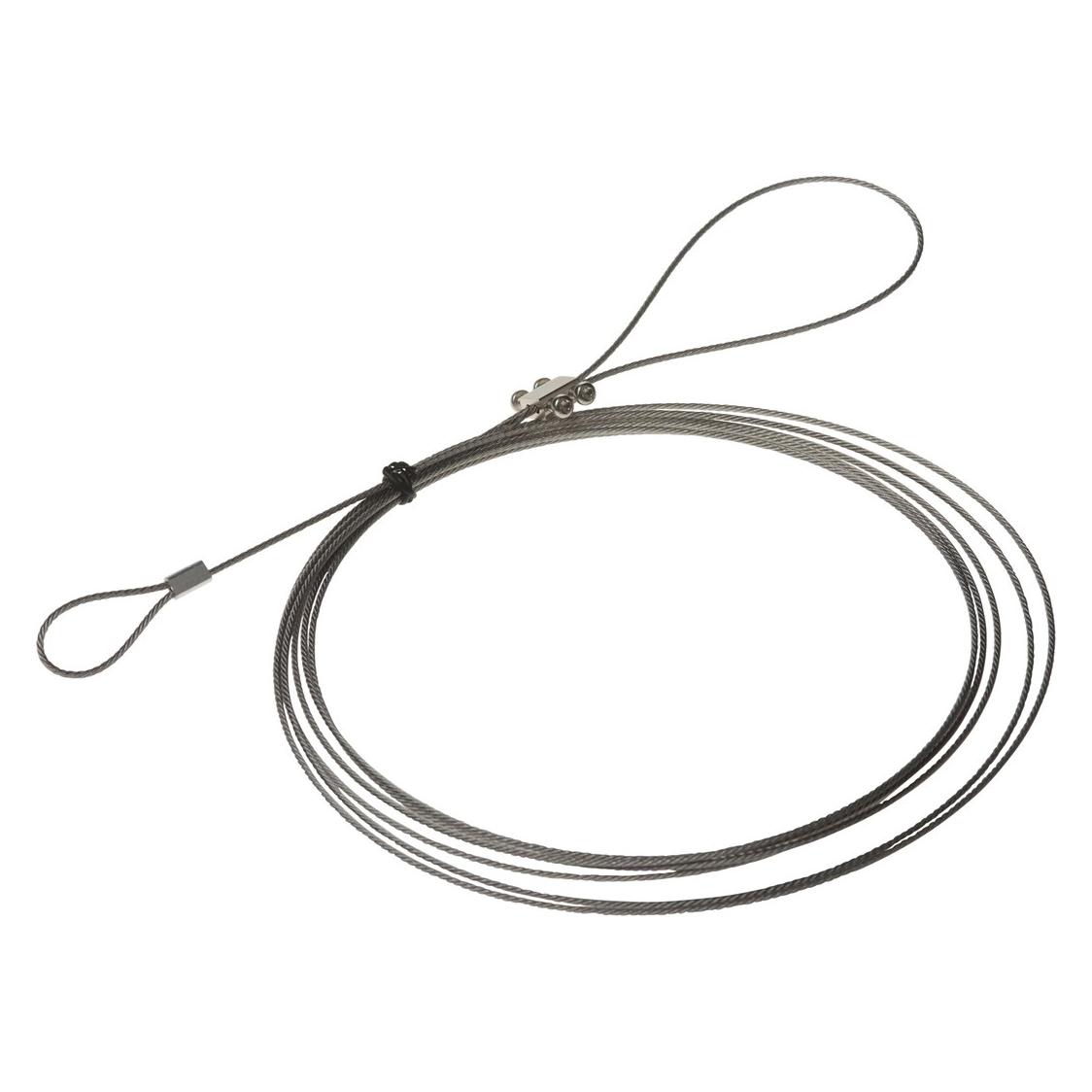 Axis Sicherheitsseil, Edelstahl, 3m (5801-971)