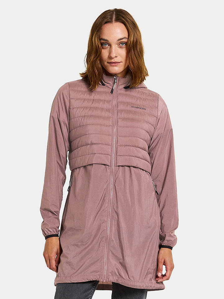Didriksons Hybridparka "Isabella" in Rosa - 34