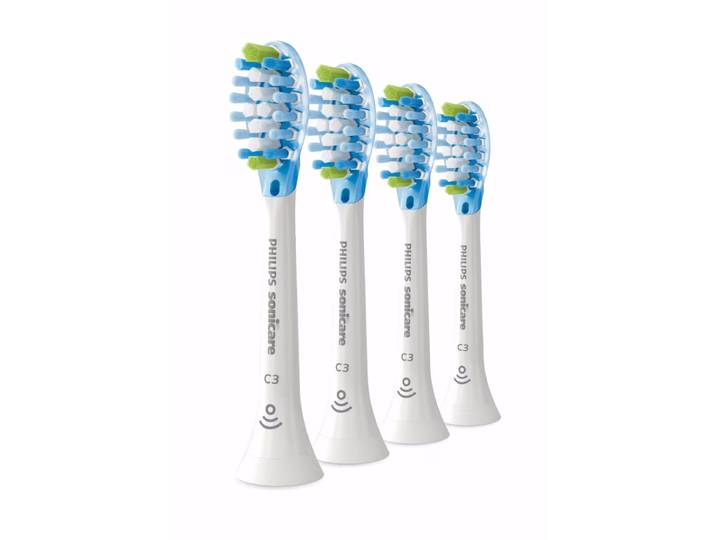 Philips Ersatzbürsten C3 HX9044/17 Bürstenköpfe – Ersatzbürste/Zahnpflege Zubehör – weiss