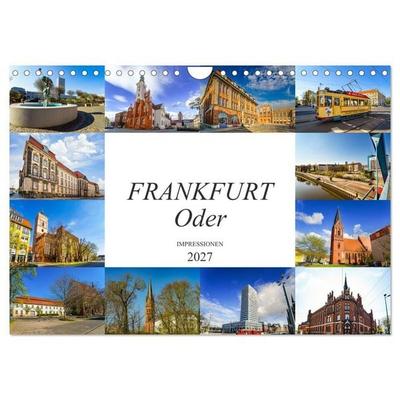 Frankfurt Oder Impressionen (Wandkalender 2027 DIN A4 quer), CALVENDO Monatskalender
