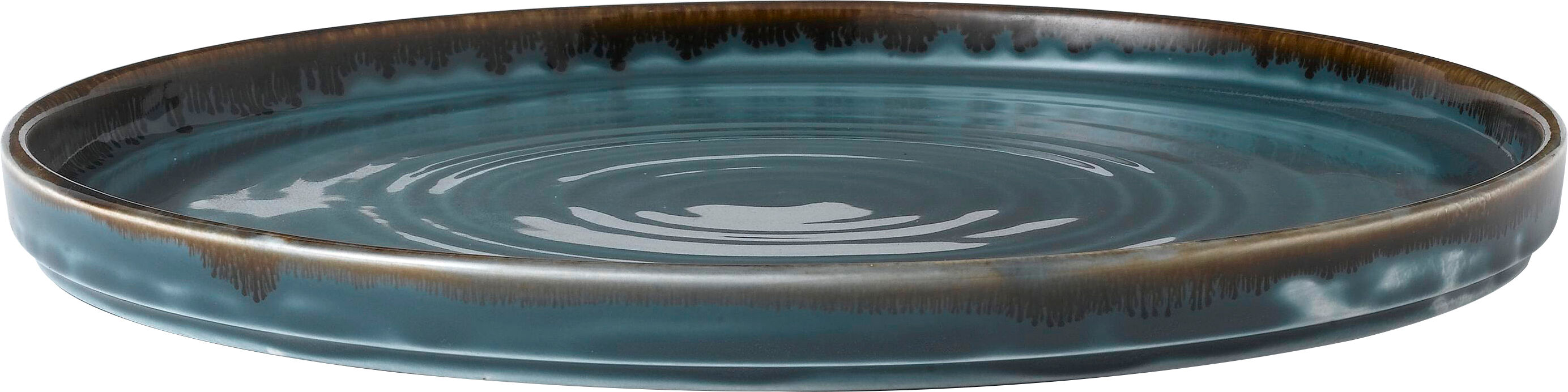 Dudson Piatto con bordo verticale 26 cm Harvest Blue