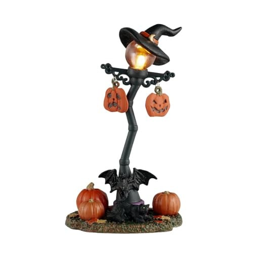 Lemax Spooky Time Lantaarnpaal met Lichteffect