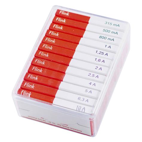ESKA 632.800 632800 Feinsicherung-Sortiment (Ø x L) 6.3 mm x 32 mm Flink -F- I (632.800)