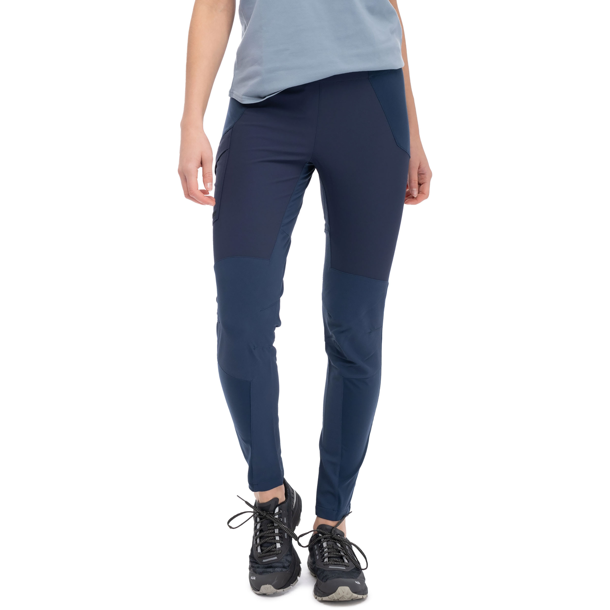 Bergans Fløyen Original Tights Damen Tights & Leggings blau Größe S Trekking Widerstandsfähig