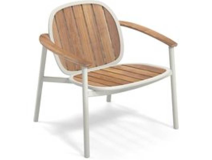 Emu - Twins Loungesessel Alu Teak