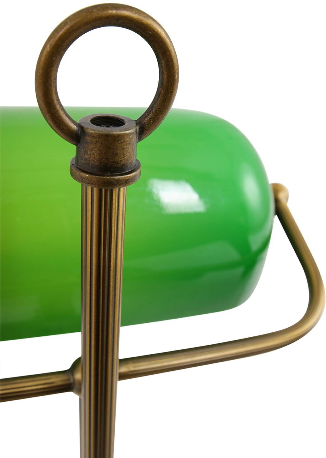 Steinhauer Desk Lamp Ancilla, Bronze / antique brass, Workroom / Office, metal, Table Lamp