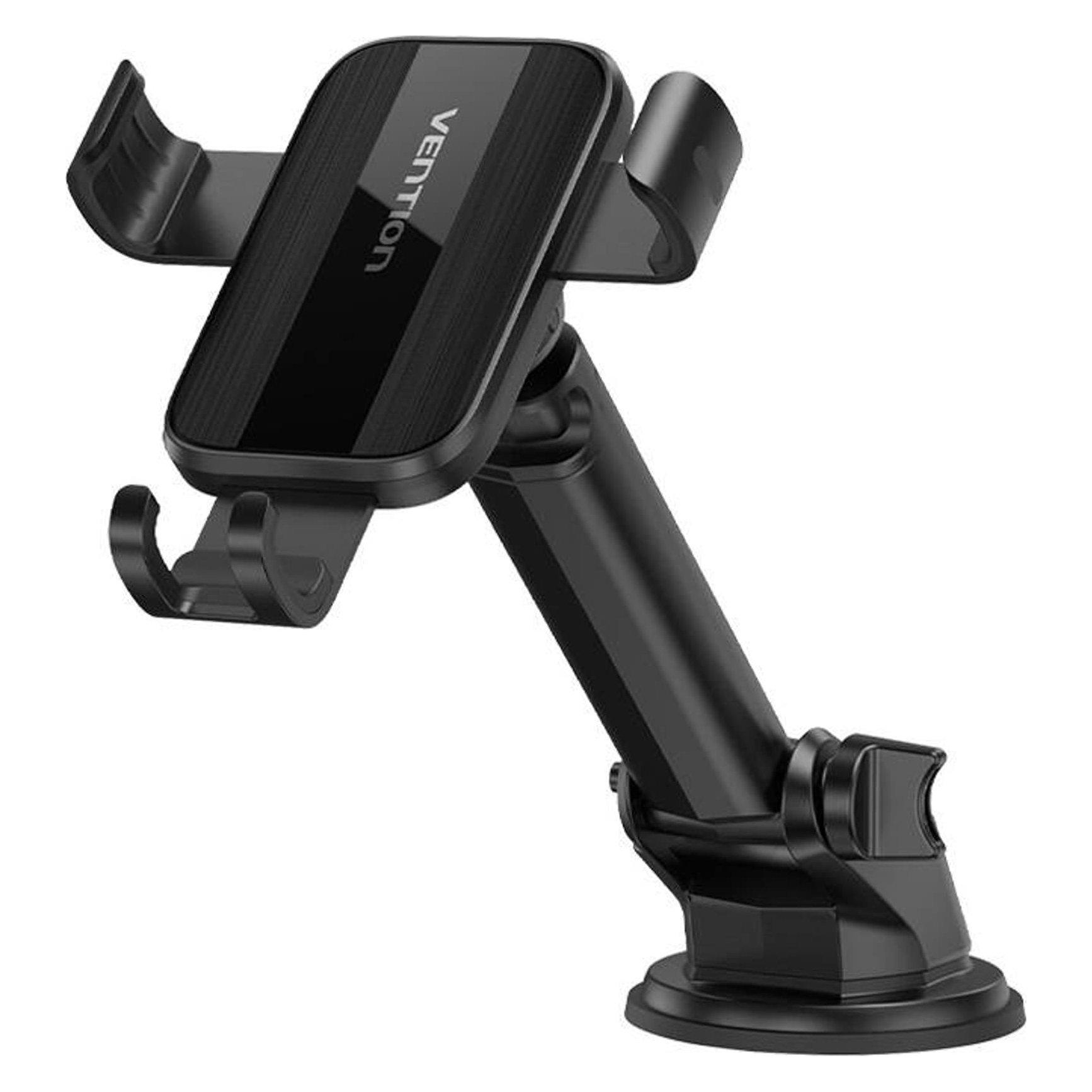 Vention Automatic Car Phone Holder KCOB0 with Suction Cup Black (KCOB0)