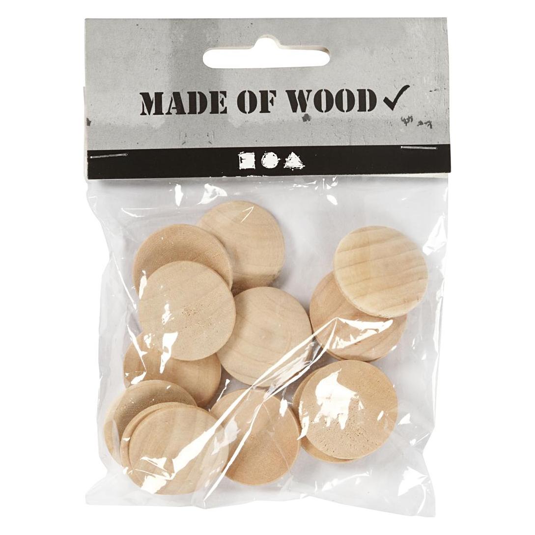 Creativ Company Wooden buttons (5707167408445)
