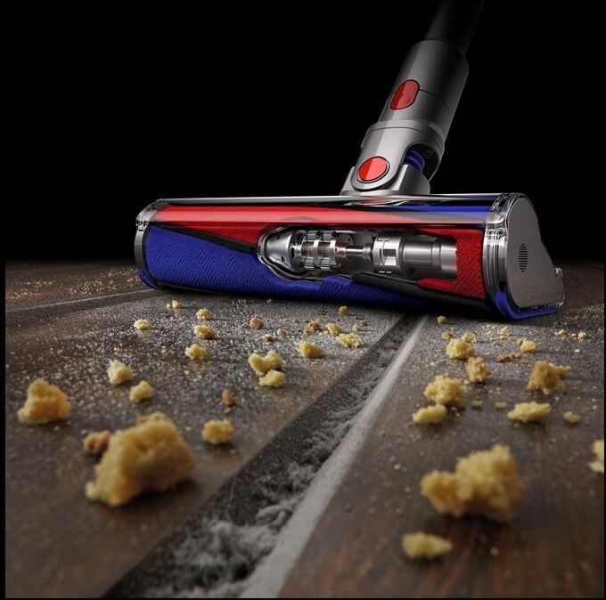 Dyson Scopa Elettrica Cyclone V10 Fluffy-nickel/iron/copper