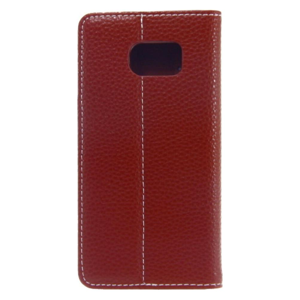 Book Case Fashion for Galaxy S6 - Brown 4250710563876 (Samsung Galaxy S6) (25445326)