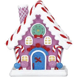 Gingerbread Lebkuchenhaus lila