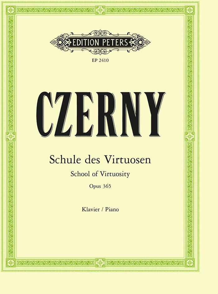 School of Virtuosity Op. 365 for Piano: 60 Exercises (Edition Peters) - Preis vom 07.10.2026 11:45:10 h