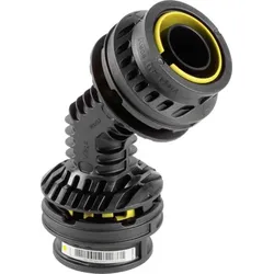 Viega Bogen 45 Grad mit SC Geopress K 9726G in 32mm Kunststoff