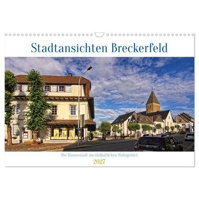 Stadtansichten Breckerfeld - Die Hansestadt im südöstlichen Ruhrgebiet (Wandkalender 2027 DIN A3 quer), CALVENDO Monatskalender