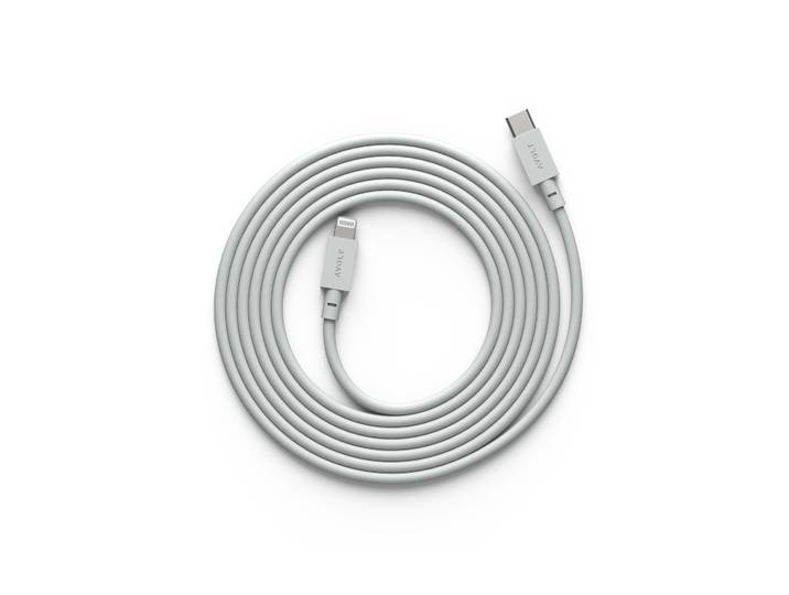 Avolt Cable 1 USB C vers Lightning câble de recharge 2m Gotland Gris