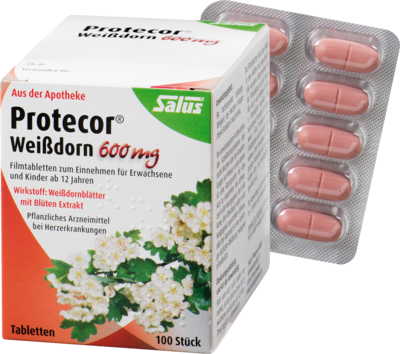 SALUS Pharma GmbH PROTECOR Weißdorn 600 mg Filmtabletten 100 St 09205034