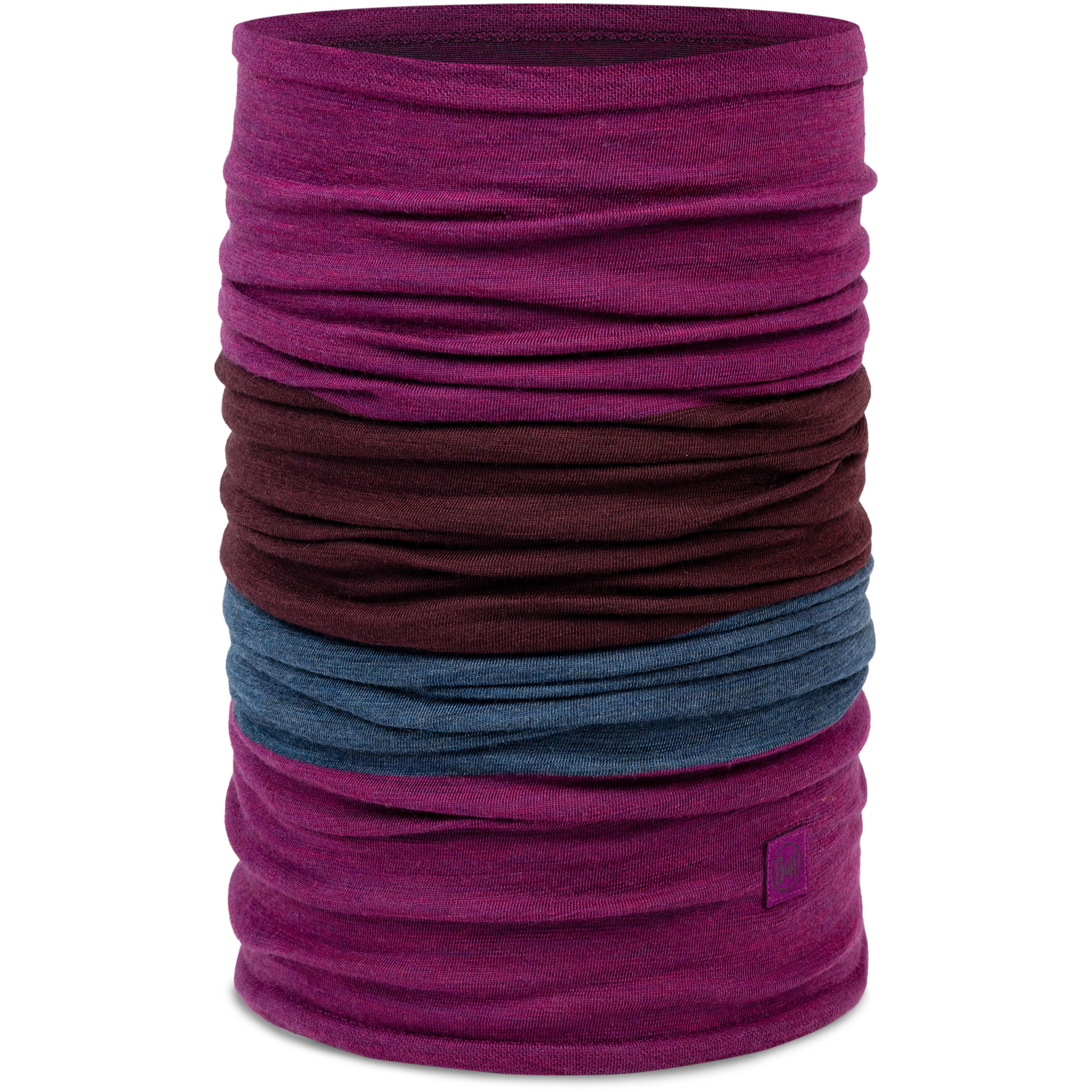 Buff Merino Move Block Schlauchtuch Schals & Multifunktionstücher pink Lifestyle Widerstandsfähig Merinowolle