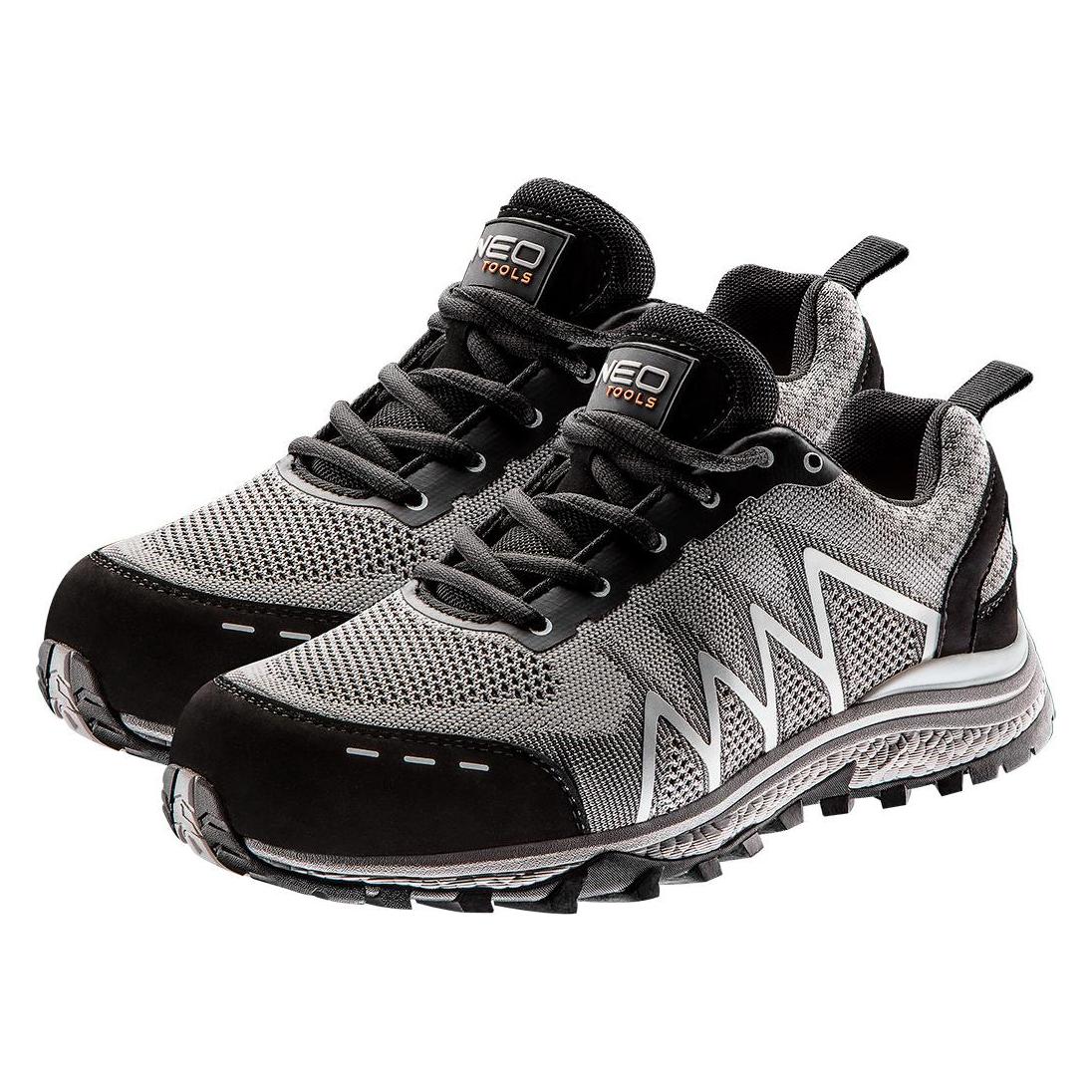 Neo Tools Professional low shoes O1 metal gray size 46 (82-737) (O1, 46) (TOP-82-737)