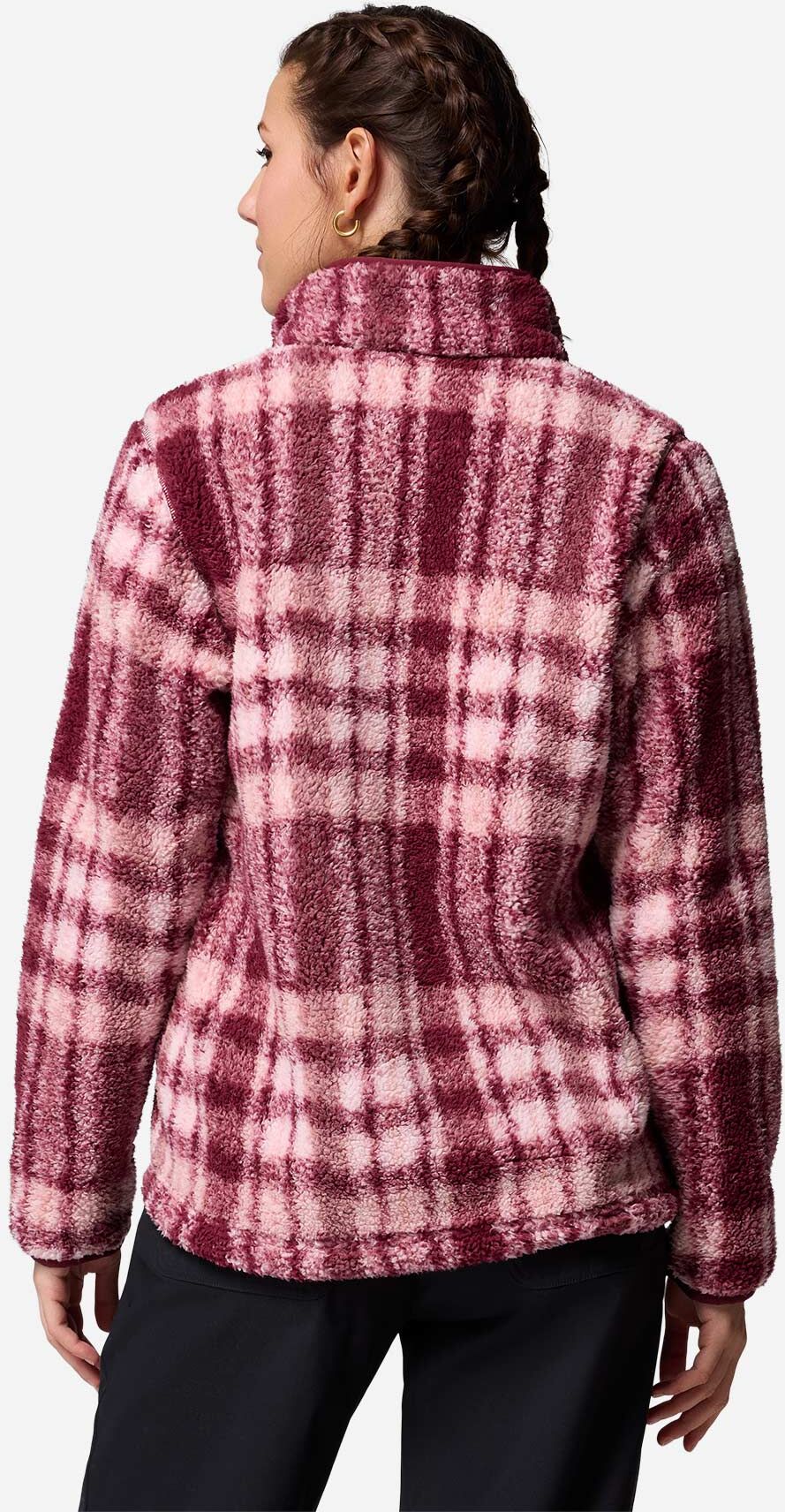 Columbia West Bend W - Felpa - Donna - Rosso XS