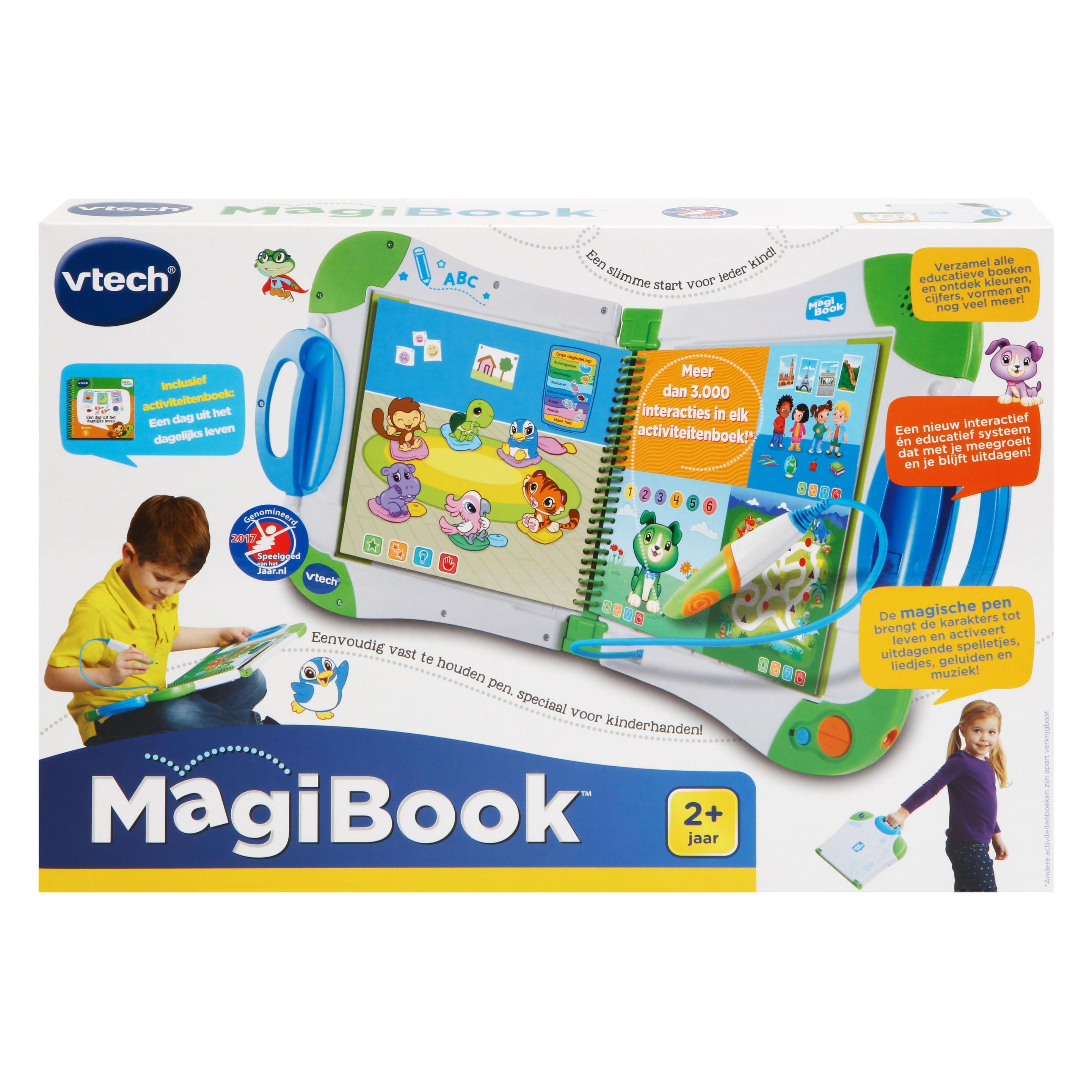 VTech Nl Magibook Starter Pack Green + Demo Book (Niederländisch, 2 - 6 Jahre) (80-613162)