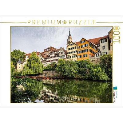 CALVENDO Puzzle Altstadt von Tübingen | 1000 Teile Lege-Größe 64x48cm Foto-Puzzle für glückliche Stunden