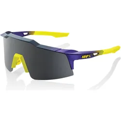 100%, Unisex, Sportbrille, Brille Speedcraft SL Matte (Blau, Gelb, Schwarz), Gelb