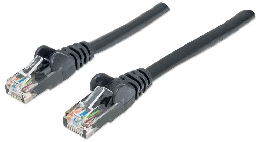 Intellinet Patchkabel RJ45 U/UTP Cat6 1.00m zwart
