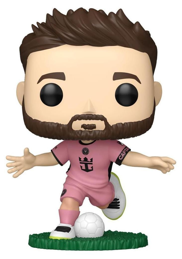 Funko Pop! MLS Vinyl Figuur Inter Miami CF - Lionel Messi (Roze), 9 cm