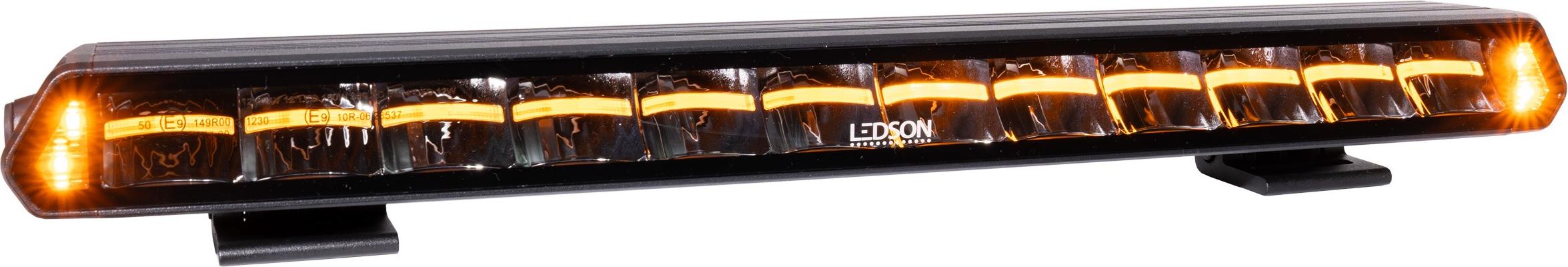 LED Lightbar - Ledson - Epix 20+ - Strobe - 20.1" - 51cm - Positionslicht Weiß/Amber - 10 Blitzmuster - Driving