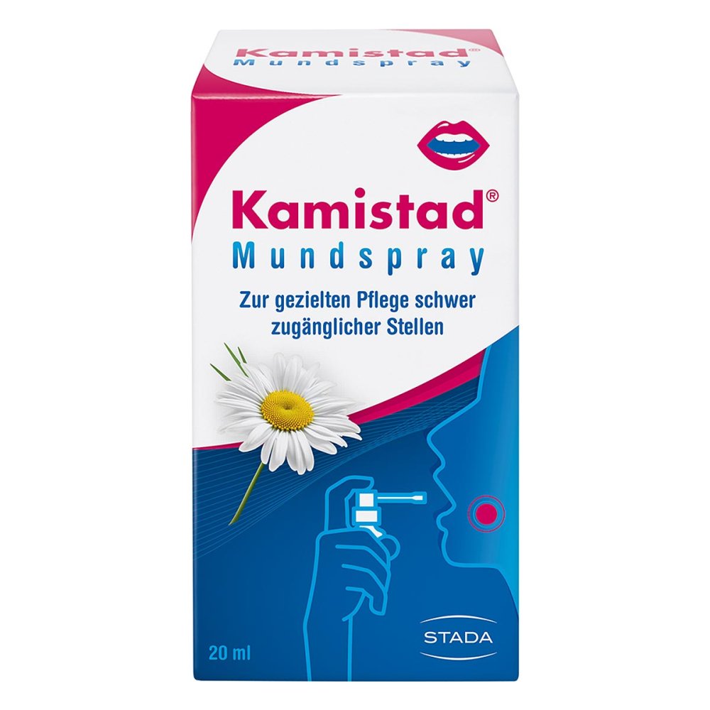 STADA Consumer Health Deutschland GmbH Kamistad Mundspray bei Zahnfleischentzündungen und Aphten 16623766