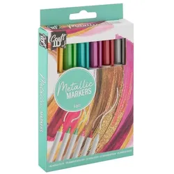 Legind, Marker, Craft ID - Metallic markers, 6 pcs - (K-CR5002/GE) (6x)