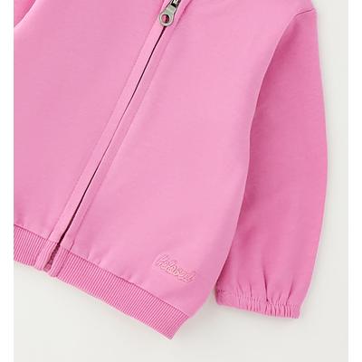Sweatshirt IDO "BABY GIRL SWEATER", Mädchen, Gr. 58, pink, 95% Baumwolle, 5% Elasthan, Sweatshirts Sweatshirt