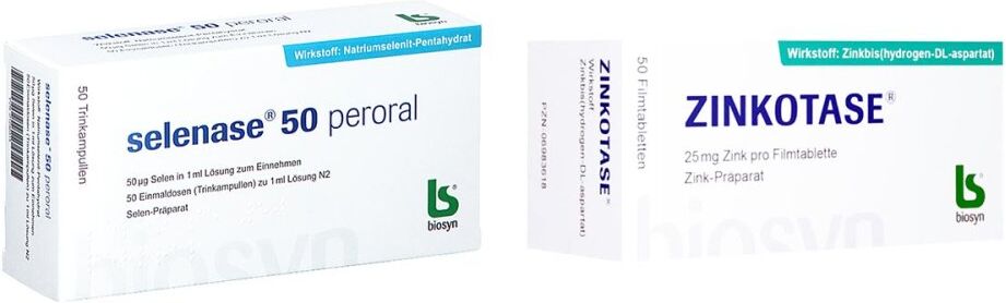 Selenase 50 peroral + Zinkotase