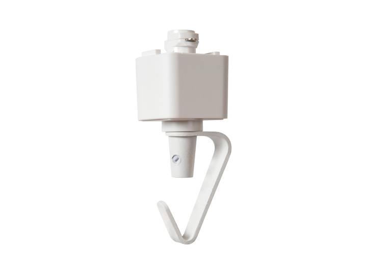 Lucide TRACK Hanglampadapter - 1-fase Railsysteem / Railverlichting - Wit (Uitbreiding)