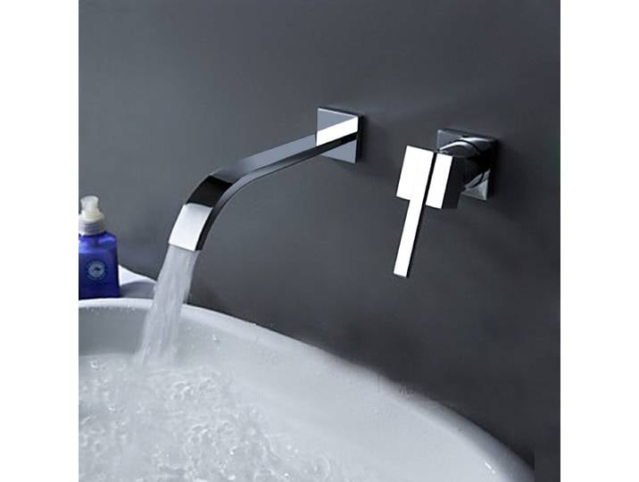 Becola Lavabo Mural Robinet D'eau 2 Pièces Ensemble Plafonniers Armoire centre commercial HOEau Chaude Et Froide ancies Lt-322