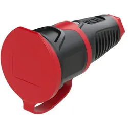 PCE 2511-sr Taurus2 Gummi-Kupplung DB nat IP54 (schwarz/rot) 2511sr