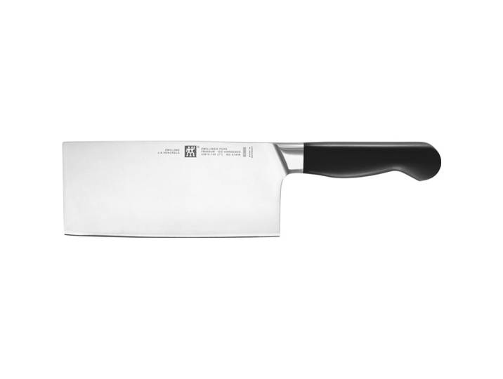 Kochmesser Zwilling schwarz Stahl 18 cm
