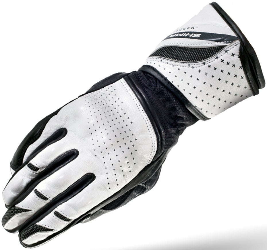SHIMA Monde Damen Motorrad Handschuhe MONDE-WHITE-S