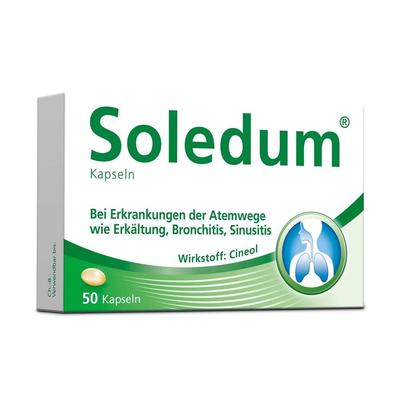 Soledum 100 mg magensaftresistente Kapseln 50 St magensaftresistent