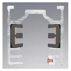 Zumtobel, Beleuchtung Zubehör, 3PH Stromschiene 3m weiss S2801270