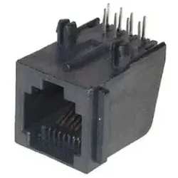 Modular-Einbaubuchse 6/6 für Printmont ungeschirmt