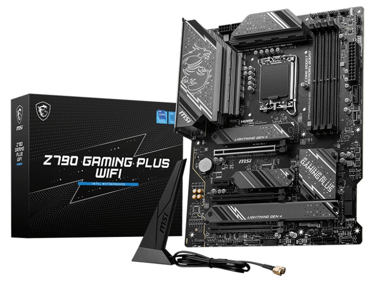 MSI Z790 GAMING Plus WIFI ATX Mainboard Sockel 1700 WIFI/BT/M.2/HDMI/DP/USB-C 7E06-026R