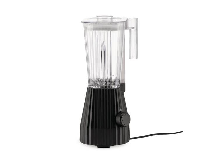Alessi - Blender Plissé - Noir - Résine thermoplastique - Designer Michele de Lucchi