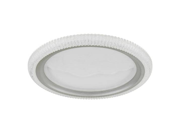 Globo Led-Deckenleuchte, Klar, Weiss, Sandfarben, Metall, Kunststoff, 5.5 cm, CE, Stufenschalter, Farben fixierbar, Lampen & Leuchten, Innenbeleuchtung, Deckenlampe, Deckenlampen
