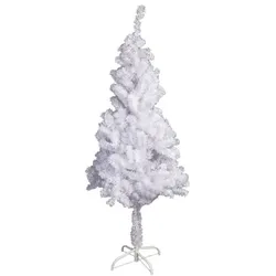Lex Künstlicher Weihnachtsbaum inkl. Ständer Tannenbaum Christbaum weiß 120cm : 120 cm